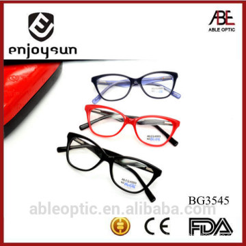 CLASSIC hotselling jelly color fashion design student acetate hand made spectacles optical frames eyewear eyeglasses